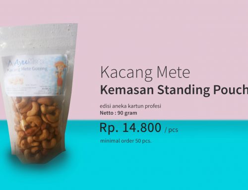Kacang Mete Standing Pouch 90gr